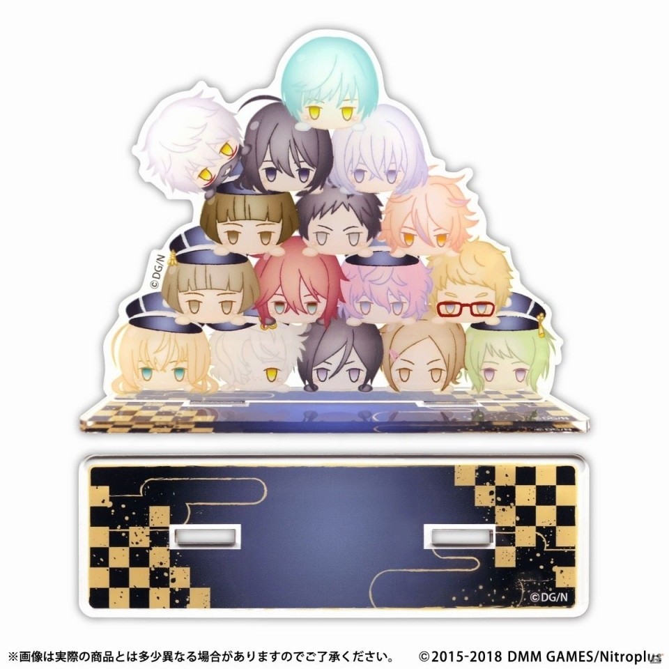 「刀剣乱舞-ONLINE-」粟田口の刀剣男士たちがお団子フォルムに！アクリルキーホルダーになったセット「スタンドミニアクリルキーホルダー 粟田口すぺしゃる」が発売決定の画像8