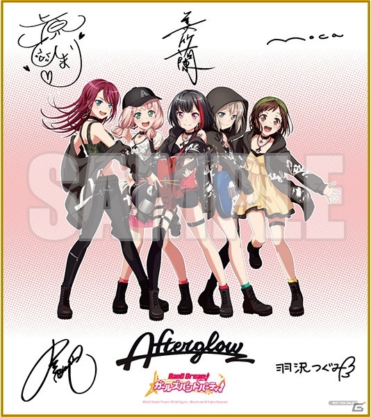 「バンドリ！ ガールズバンドパーティ！ VISAカード」が発行開始！ポイントでキャラクターサイン入り色紙も交換可能の画像8