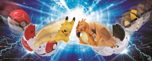 モンコレの新コンセプト！ポケモンが飛び出るモンスターボール型トイ「モンコレ ポケデルゼ」が2月24日に発売の画像1