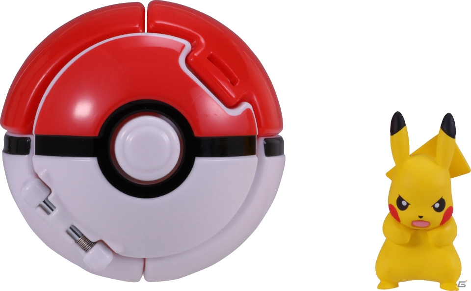 モンコレの新コンセプト！ポケモンが飛び出るモンスターボール型トイ「モンコレ ポケデルゼ」が2月24日に発売の画像8