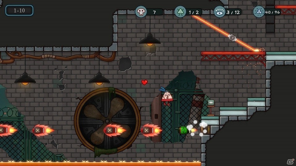 2018年は“▲”が世界を救う！？横スクロールジャンプアクション「Little Triangle」が3月1日にSwitch向けに配信の画像3