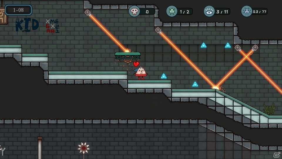 2018年は“▲”が世界を救う！？横スクロールジャンプアクション「Little Triangle」が3月1日にSwitch向けに配信の画像5