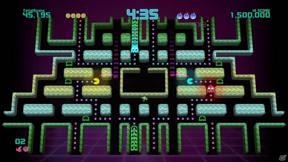 Switch「PAC-MAN CHAMPSIONSHIP EDITION 2 PLUS」が配信開始―収録されている各モードを紹介した第2弾PVが公開の画像5