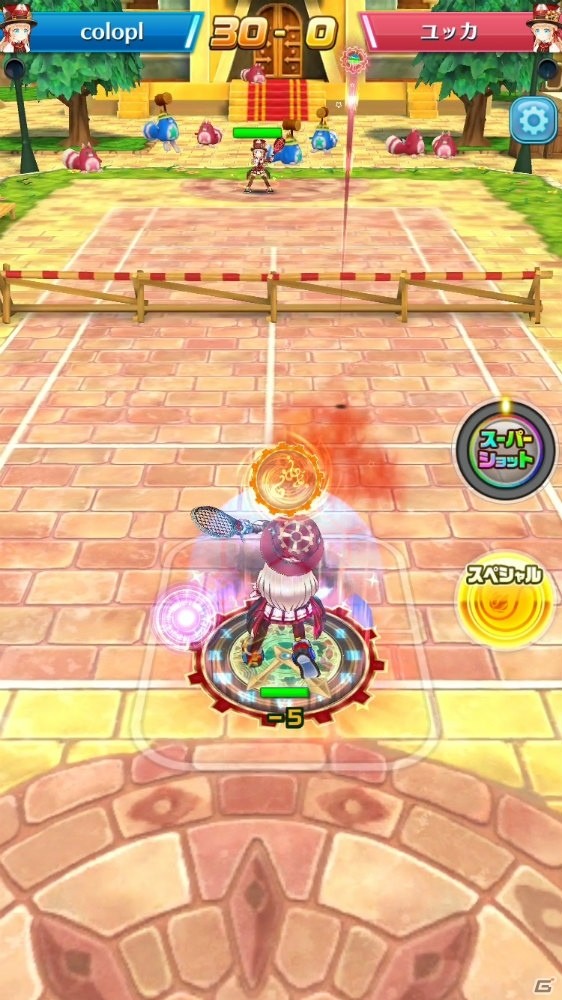「白猫テニス」に5周年を迎える「黒ウィズ」よりミコト、ユッカが登場！ダブルスイベントも開催中の画像10