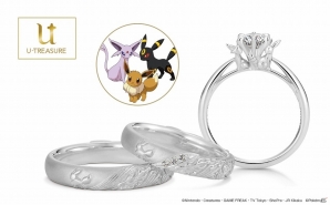 ユートレジャ―新宿店にピカチュウやエーフィ＆ブラッキーなどのジュエリーが勢ぞろい！「ポケモンジュエリーフェア」が開催の画像2