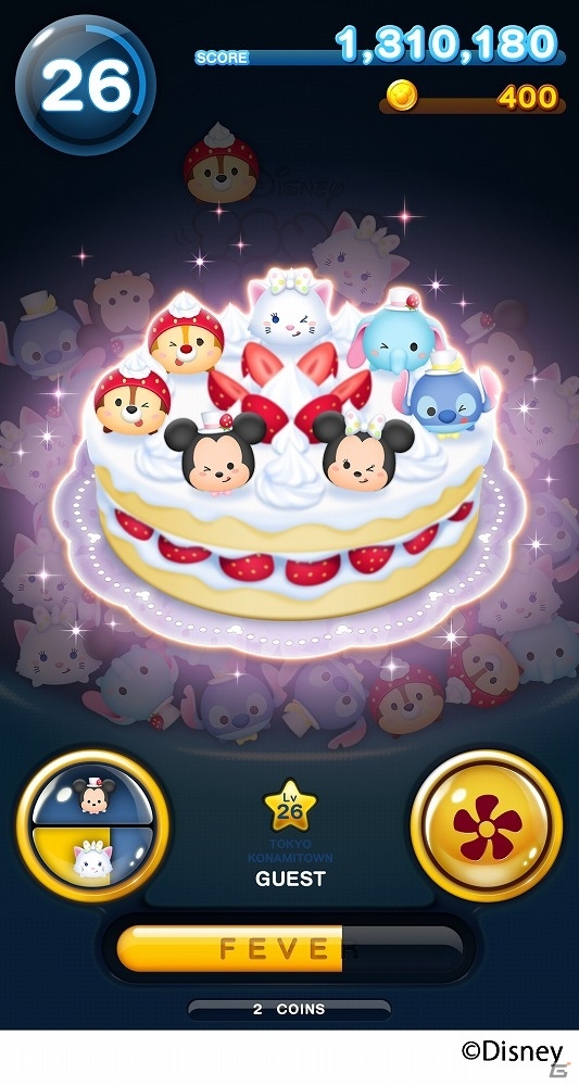 AC「ディズニー ツムツム」3周年を記念してお祝いケーキコスチュームを着たツムマスコットが新登場！の画像2