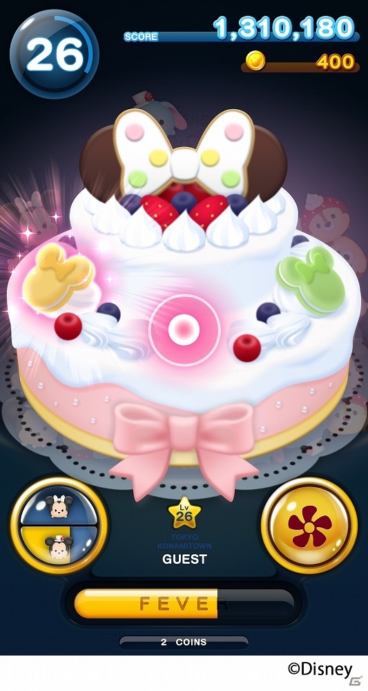 AC「ディズニー ツムツム」3周年を記念してお祝いケーキコスチュームを着たツムマスコットが新登場！の画像3