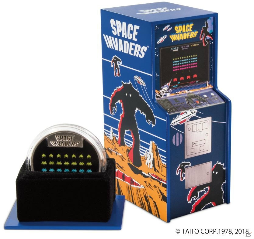 世界中を熱狂させたあのゲームがコインに―「スペースインベーダー誕生40周年記念コイン」が登場！の画像2