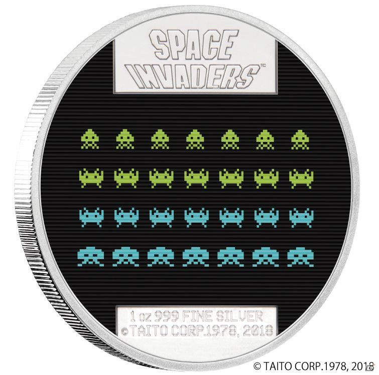 世界中を熱狂させたあのゲームがコインに―「スペースインベーダー誕生40周年記念コイン」が登場！の画像4
