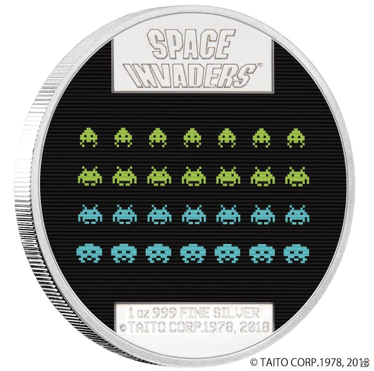 世界中を熱狂させたあのゲームがコインに―「スペースインベーダー誕生40周年記念コイン」が登場！の画像5