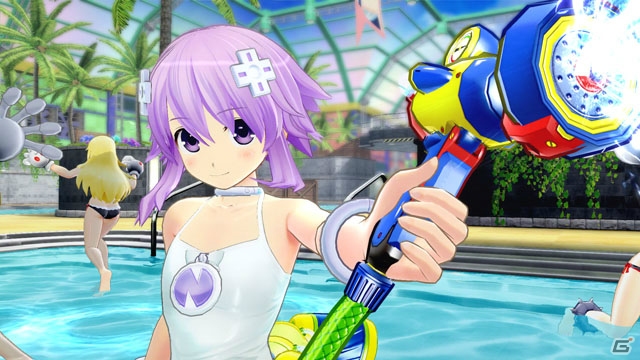 PS4「閃乱カグラ PEACH BEACH SPLASH」にネプテューヌが初参乳！「超次元ゲイム ネプテューヌ」とのコラボレーションが決定の画像3