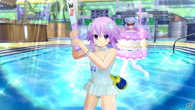 PS4「閃乱カグラ PEACH BEACH SPLASH」にネプテューヌが初参乳！「超次元ゲイム ネプテューヌ」とのコラボレーションが決定の画像4