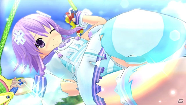 PS4「閃乱カグラ PEACH BEACH SPLASH」にネプテューヌが初参乳！「超次元ゲイム ネプテューヌ」とのコラボレーションが決定の画像6