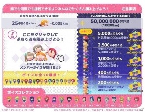 「ぷちぐるラブライブ！」公式サイト内にミニゲーム「宇宙をめざせ！ぷちぐるタワー」が公開！の画像2