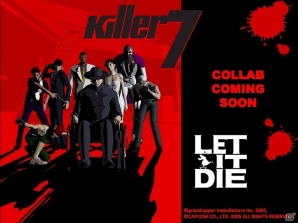 PS4「LET IT DIE」Twitch＆YouTubeライブ配信にて「killer7」とのコラボが発表！一部武器・防具の第四段階も解放の画像1