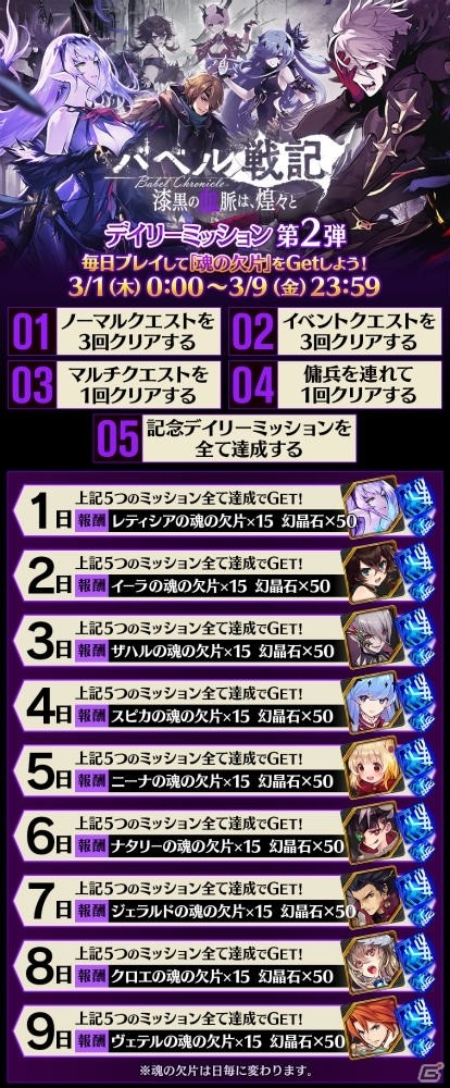 iOS/Android「誰ガ為のアルケミスト」バベル戦記の第2弾「漆黒の血脈は、煌々と」が公開！の画像12