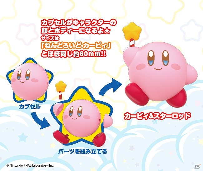 カプセルがボディになる“ころころいど”に「星のカービィ」が登場！予約受付は3月1日よりスタートの画像1