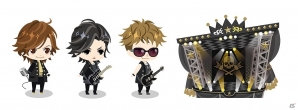 「DAME×PRINCE」がロックバンド「BREAKERZ」とコラボ決定！ゲーム内にメンバーの録り下ろしボイス付きキャラが登場の画像2