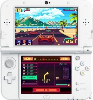 気分は80年代！16＆32ビット時代のレースゲームを思い出す3DS「80's OVERDRIVE」が3月14日に配信決定の画像2