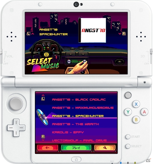 気分は80年代！16＆32ビット時代のレースゲームを思い出す3DS「80's OVERDRIVE」が3月14日に配信決定の画像8