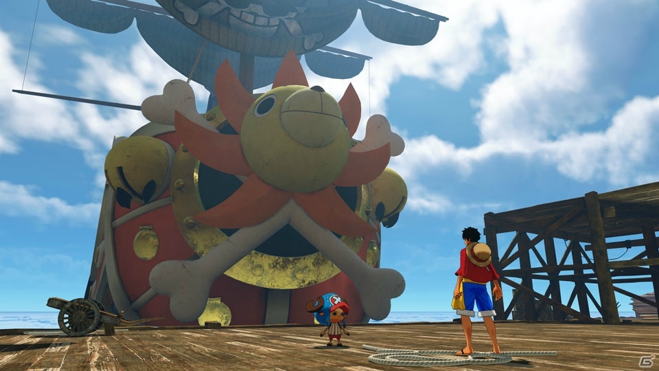 PS4「ONE PIECE WORLD SEEKER」の舞台は新世界の謎の島―自然豊かなフィールドや賑わう街並み、そしてドラマの鍵を握る“海軍拠点”を紹介の画像12