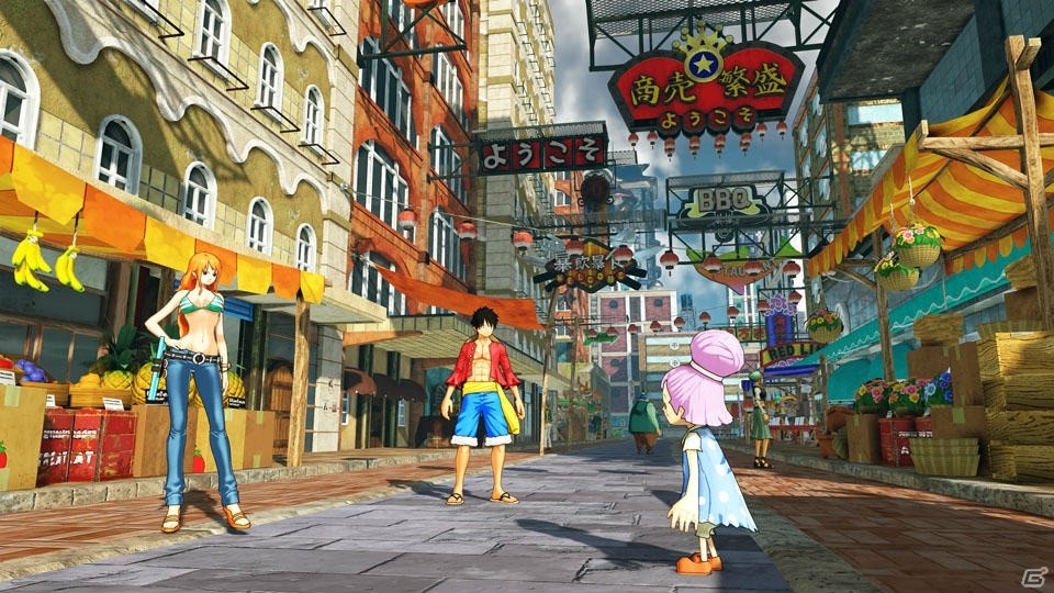 PS4「ONE PIECE WORLD SEEKER」の舞台は新世界の謎の島―自然豊かなフィールドや賑わう街並み、そしてドラマの鍵を握る“海軍拠点”を紹介の画像14
