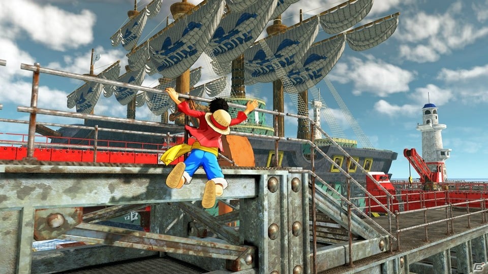 PS4「ONE PIECE WORLD SEEKER」の舞台は新世界の謎の島―自然豊かなフィールドや賑わう街並み、そしてドラマの鍵を握る“海軍拠点”を紹介の画像17