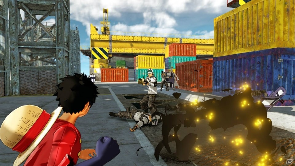 PS4「ONE PIECE WORLD SEEKER」の舞台は新世界の謎の島―自然豊かなフィールドや賑わう街並み、そしてドラマの鍵を握る“海軍拠点”を紹介の画像18