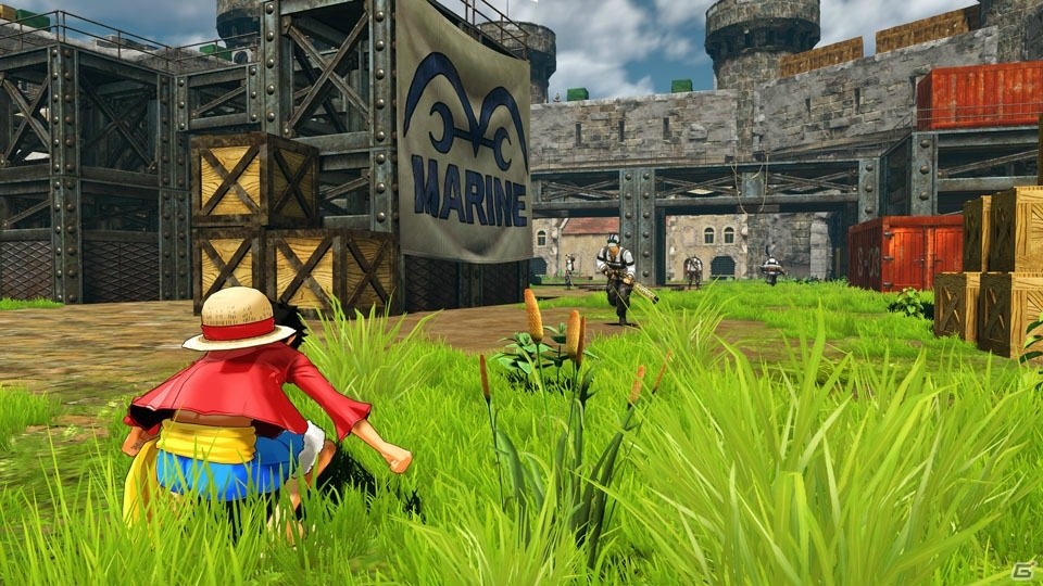 PS4「ONE PIECE WORLD SEEKER」の舞台は新世界の謎の島―自然豊かなフィールドや賑わう街並み、そしてドラマの鍵を握る“海軍拠点”を紹介の画像22