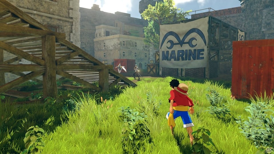 PS4「ONE PIECE WORLD SEEKER」の舞台は新世界の謎の島―自然豊かなフィールドや賑わう街並み、そしてドラマの鍵を握る“海軍拠点”を紹介の画像24