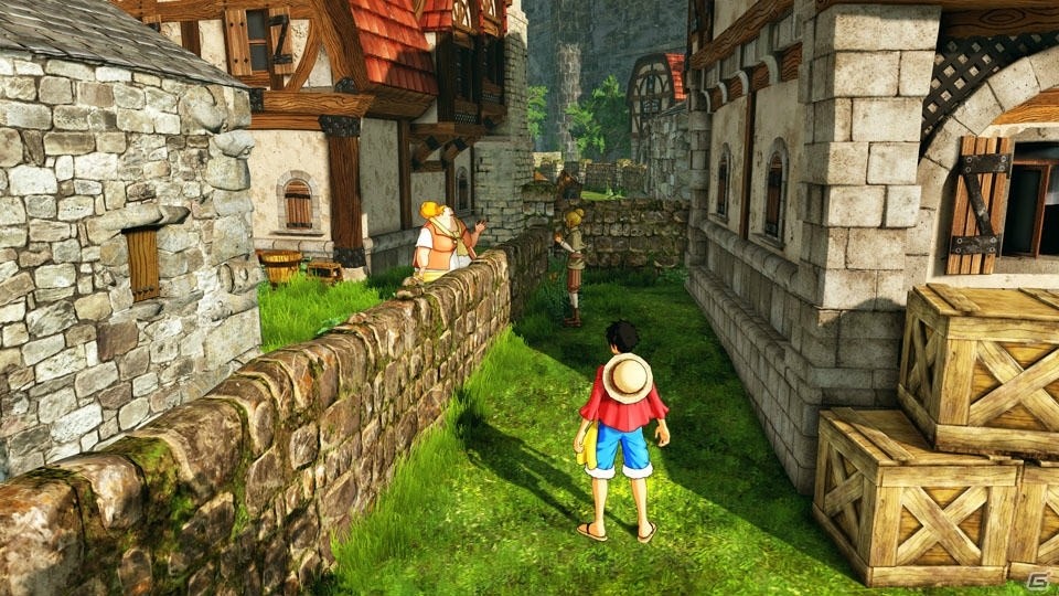 PS4「ONE PIECE WORLD SEEKER」の舞台は新世界の謎の島―自然豊かなフィールドや賑わう街並み、そしてドラマの鍵を握る“海軍拠点”を紹介の画像25