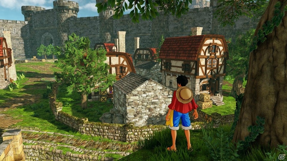 PS4「ONE PIECE WORLD SEEKER」の舞台は新世界の謎の島―自然豊かなフィールドや賑わう街並み、そしてドラマの鍵を握る“海軍拠点”を紹介の画像27