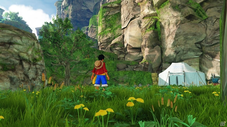 PS4「ONE PIECE WORLD SEEKER」の舞台は新世界の謎の島―自然豊かなフィールドや賑わう街並み、そしてドラマの鍵を握る“海軍拠点”を紹介の画像30