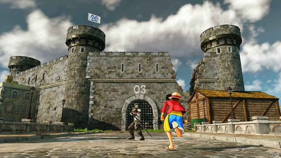 PS4「ONE PIECE WORLD SEEKER」の舞台は新世界の謎の島―自然豊かなフィールドや賑わう街並み、そしてドラマの鍵を握る“海軍拠点”を紹介の画像35