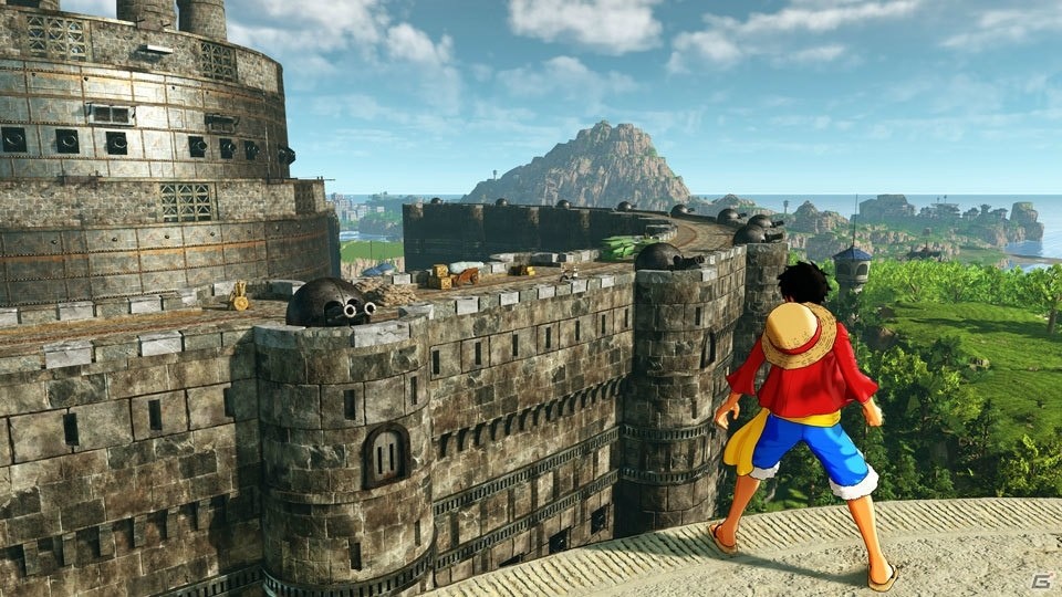 PS4「ONE PIECE WORLD SEEKER」の舞台は新世界の謎の島―自然豊かなフィールドや賑わう街並み、そしてドラマの鍵を握る“海軍拠点”を紹介の画像36
