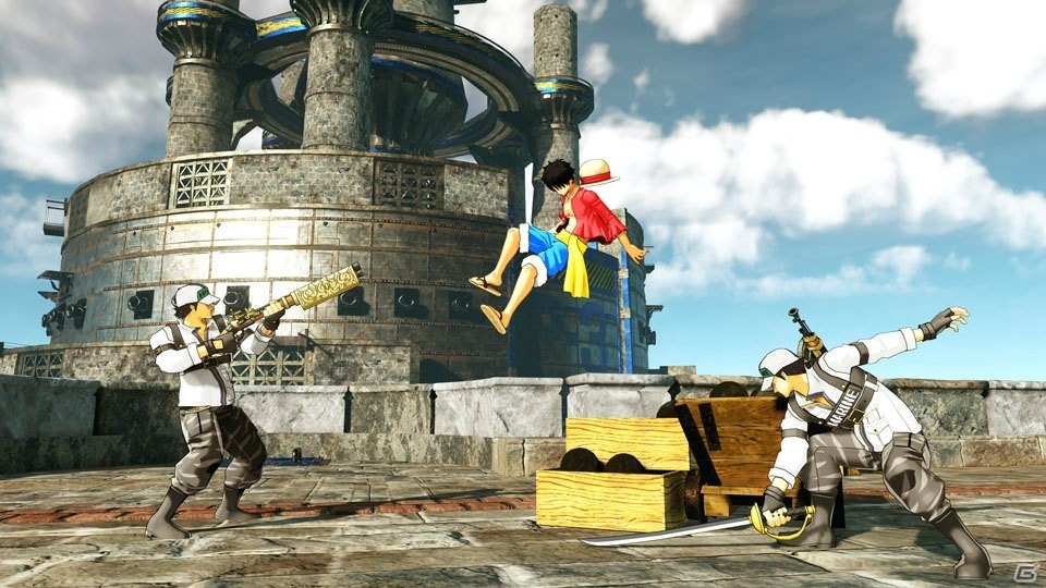 PS4「ONE PIECE WORLD SEEKER」の舞台は新世界の謎の島―自然豊かなフィールドや賑わう街並み、そしてドラマの鍵を握る“海軍拠点”を紹介の画像37