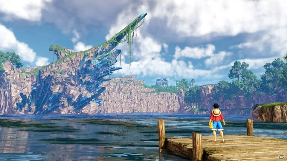 PS4「ONE PIECE WORLD SEEKER」の舞台は新世界の謎の島―自然豊かなフィールドや賑わう街並み、そしてドラマの鍵を握る“海軍拠点”を紹介の画像4
