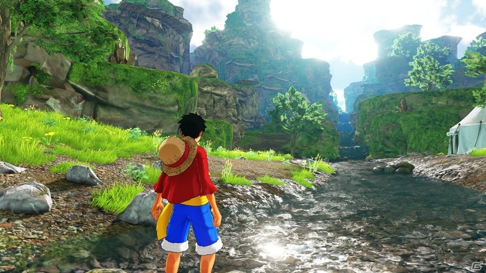 PS4「ONE PIECE WORLD SEEKER」の舞台は新世界の謎の島―自然豊かなフィールドや賑わう街並み、そしてドラマの鍵を握る“海軍拠点”を紹介の画像8