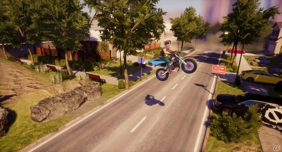 横スクロールバイクアクションゲーム「アーバントライアル プレイグラウンド」がNintendo Switch向けに5月24日に配信！の画像2