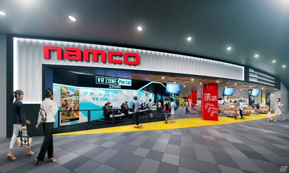 「VR ZONE Portal」を併設したnamco イオンモール座間店がオープン！「マリオカートアーケードグランプリ VR」などが導入予定の画像1