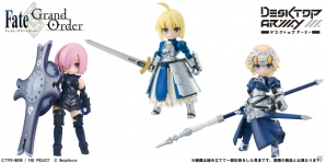 「Fate/Grand Order」マシュ、アルトリア、ジャンヌが「デスクトップアーミー」シリーズに登場！3月8日より予約受付開始の画像1