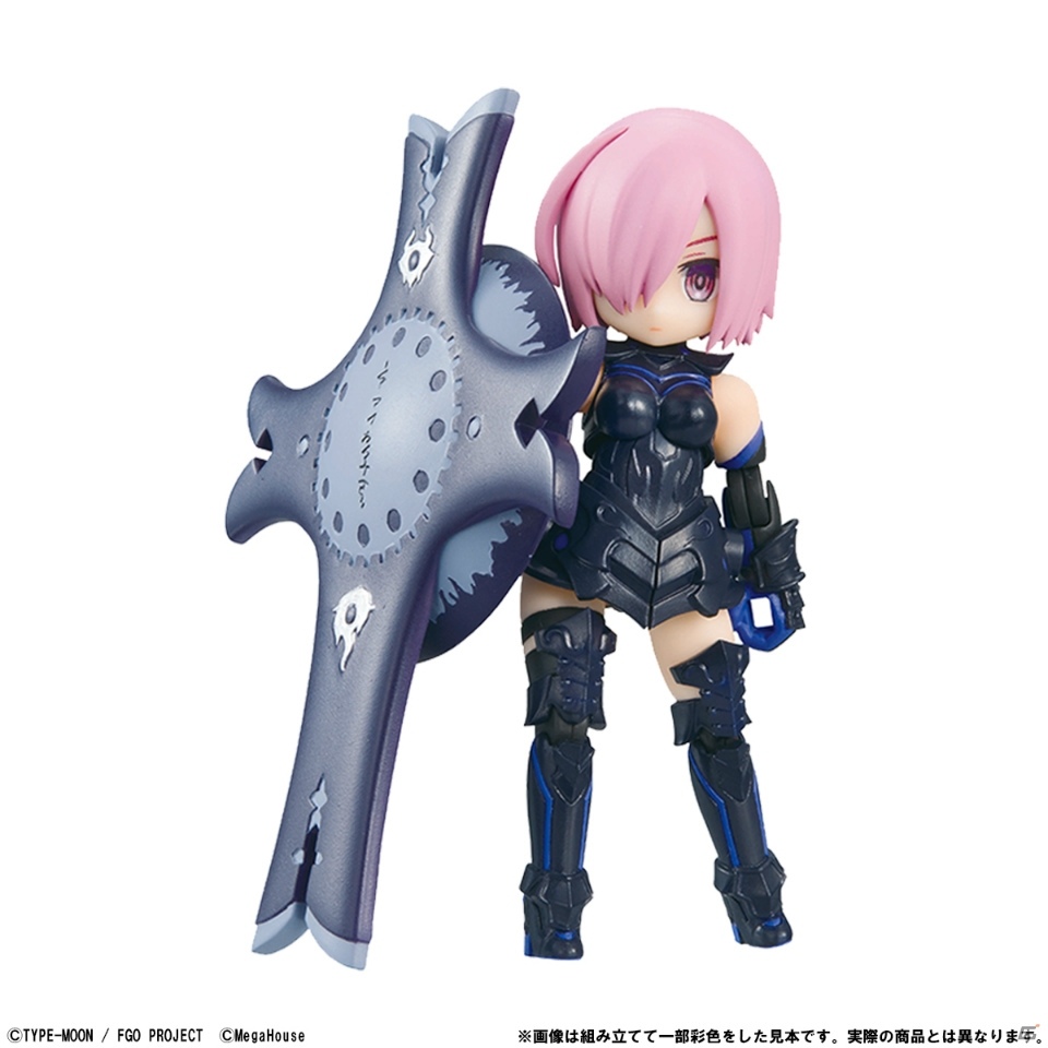 「Fate/Grand Order」マシュ、アルトリア、ジャンヌが「デスクトップアーミー」シリーズに登場！3月8日より予約受付開始の画像3