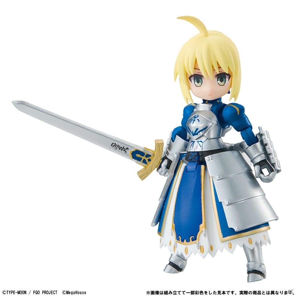 「Fate/Grand Order」マシュ、アルトリア、ジャンヌが「デスクトップアーミー」シリーズに登場！3月8日より予約受付開始の画像5
