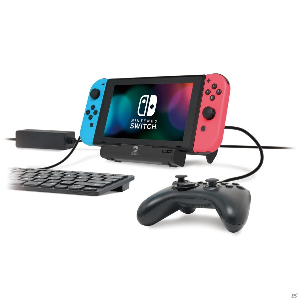 充電＆USB機器接続が可能な「テーブルモード専用ポータブルUSBハブスタンド for Nintendo Switch」が2018年5月発売！の画像4