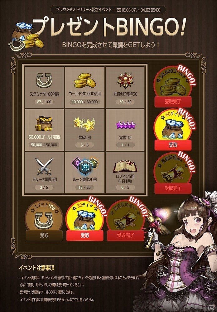采配バトルRPG「ブラウンダスト」がiOS/Android向けに配信開始！☆5傭兵などが手に入る記念イベントも開催の画像4
