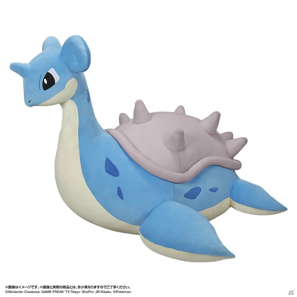 ポケモンBIGサイズクッション第2弾「絶対にのりたいラプラス」がプレミアムバンダイで受注開始！の画像4