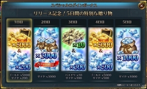 iOS/Android「TRINITY MASTER」の正式サービスが開始！合計8200ダイヤが手に入るログインボーナスも実施の画像6