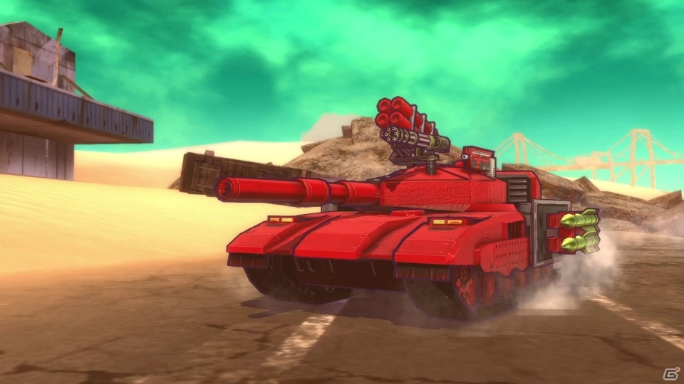 PS4/PS Vita「メタルマックス ゼノ」“イタリアの猛牛”の異名を持つ戦車「ビゾンテ F」が公開！カスタマイズ要素もチェックの画像14