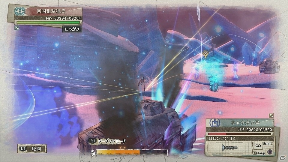 PS4/Switch「戦場のヴァルキュリア4」ヴァルキュリアとしての力を存分に発揮する“吹雪の魔女”クライマリアとの戦いの様子を紹介！の画像6