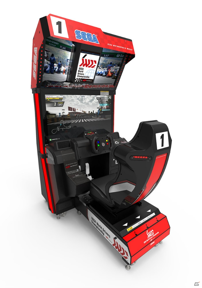 「SUPER GT」公式のドライビングレースゲーム「SEGA World Drivers Championship」が全国稼働開始！の画像1